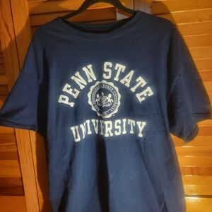 Penn State University Men's Navy Tee